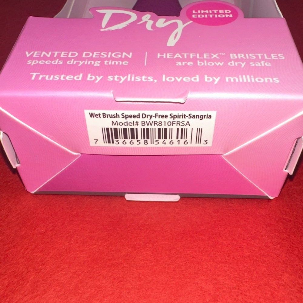 NWT,NIB, WET BRUSH, Speed Dry, Purple, BRAND NEW Limited Edition! - Picture 2 of 3